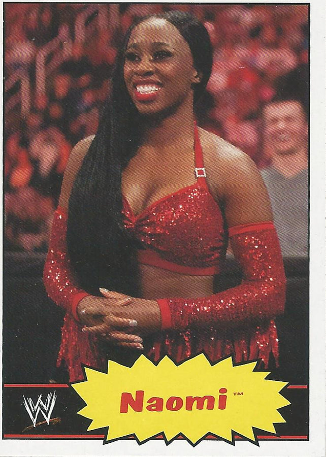 WWE Topps Heritage 2012 Naomi #28