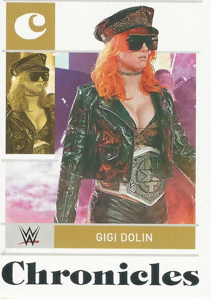 WWE Panini Chronicles 2022 Gigi Dolin #81