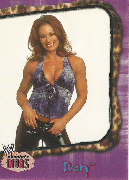 WWE Fleer Absolute Divas 2002 Ivory #28