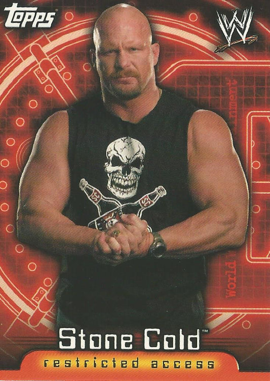 WWE Topps Insider 2006 US Stone Cold Steve Austin #28