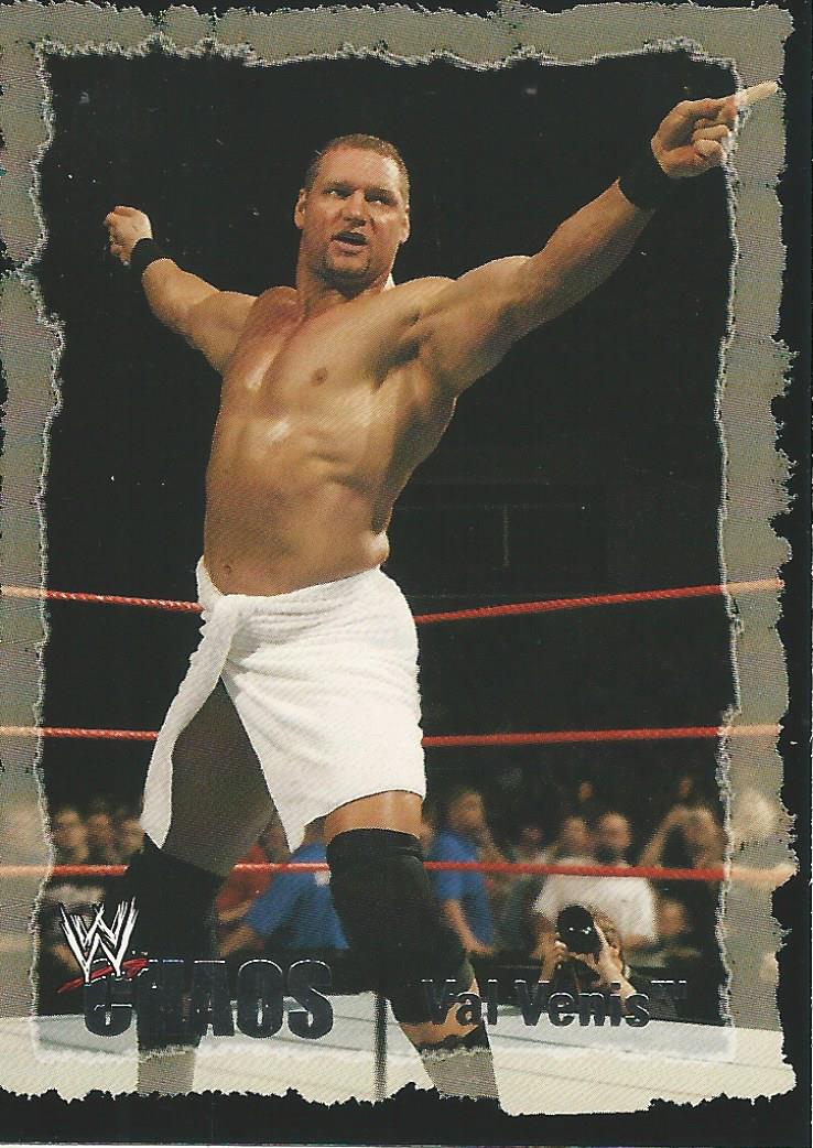 WWE Fleer Chaos 2004 Val Venis #28