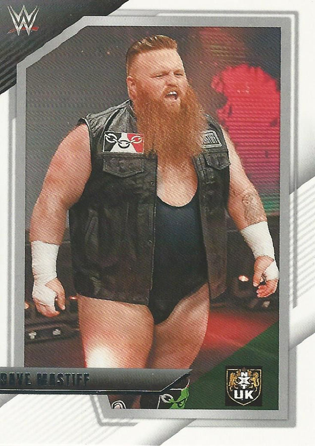 WWE Panini NXT 2022 Dave Mastiff #28