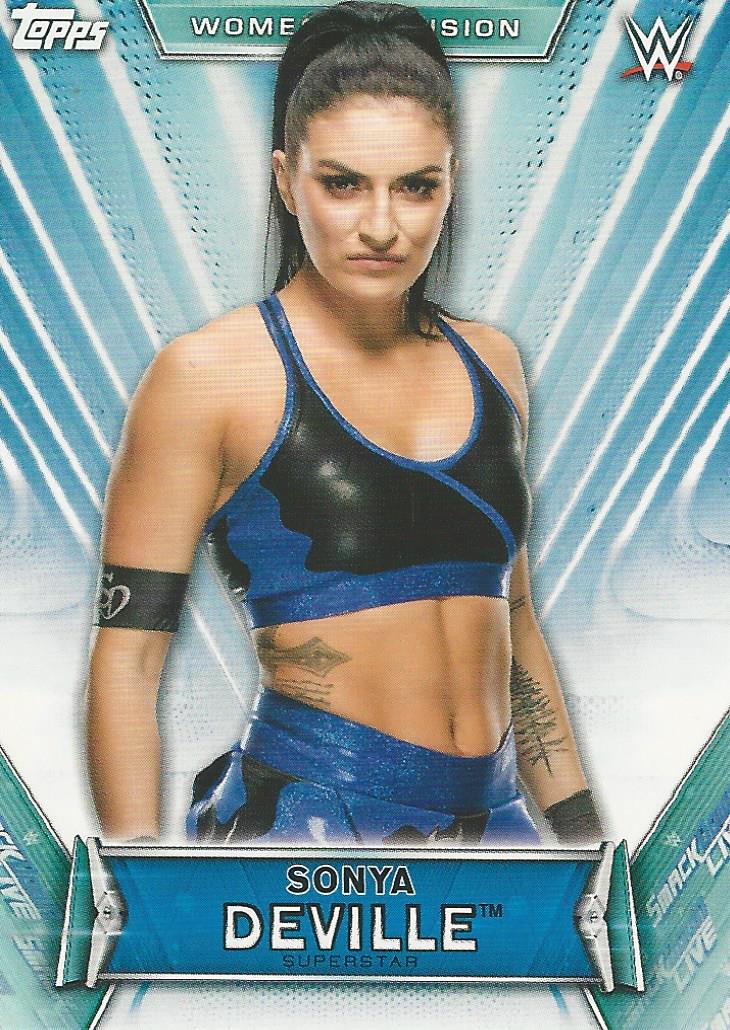 WWE Topps Women Division 2019 Sonya Deville #28