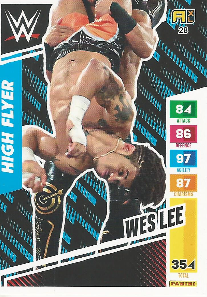 WWE Panini XL Adrenalyn 2024 Wes Lee #28