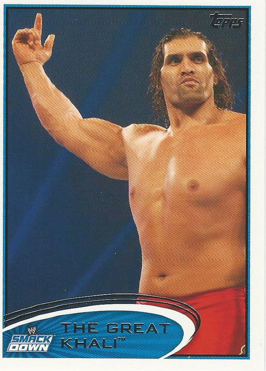 WWE Topps 2012 The Great Khali #28