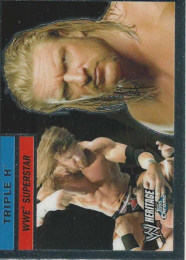 WWE Topps Chrome Heritage 2006 Triple H #28