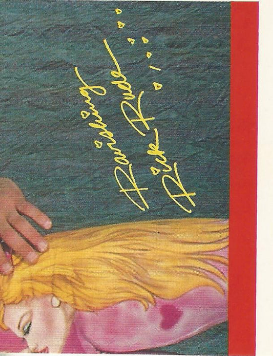 WWF Merlin Sticker Collection 1990 Rick Rude #28