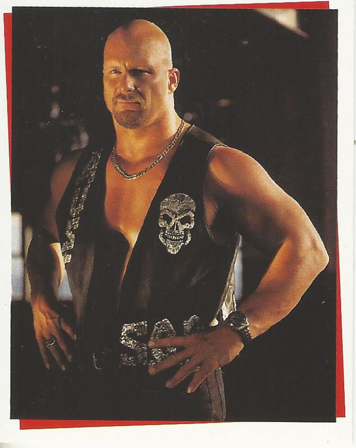 WWF Smackdown Stickers 2000 Stone Cold Steve Austin #28