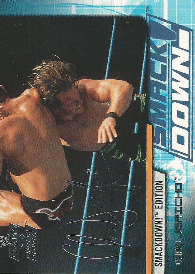 WWE Fleer Raw vs Smackdown 2002 Chris Jericho #28