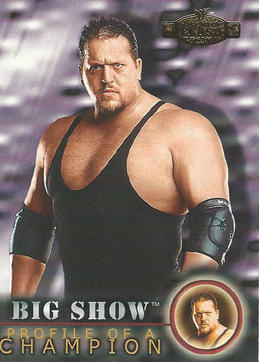 WWF Fleer Championship Clash 2001 Big Show #58