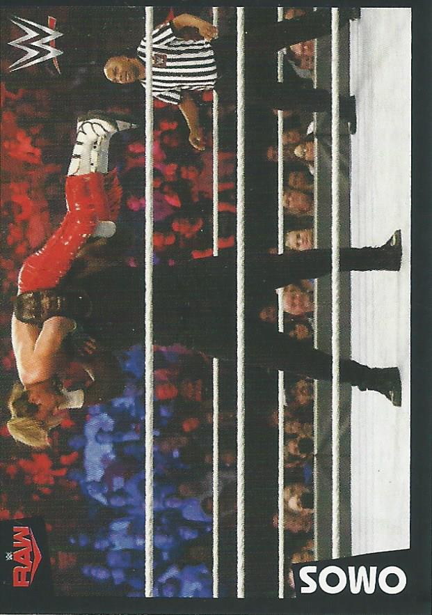 WWE Panini 2022 Sticker Collection Omos #28
