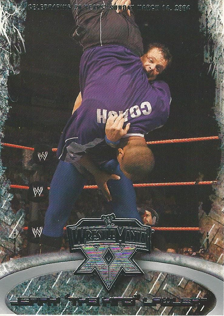 WWE Fleer Wrestlemania XX 2004 Jerry Lawler #28