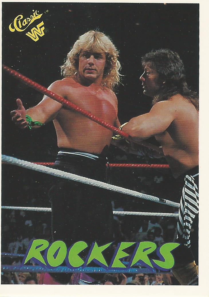 WWF Classic Trading Cards 1990 The Rockers No.28 trading card PW Catalog