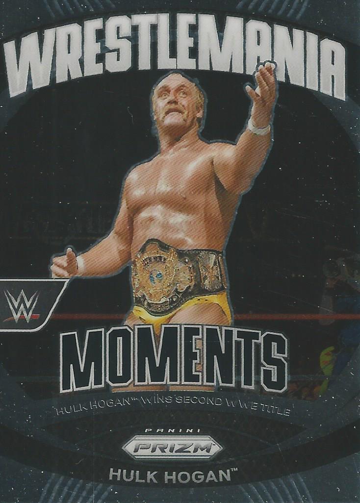 WWE Panini Prizm 2024 Wrestlemania Moments Hulk Hogan #15
