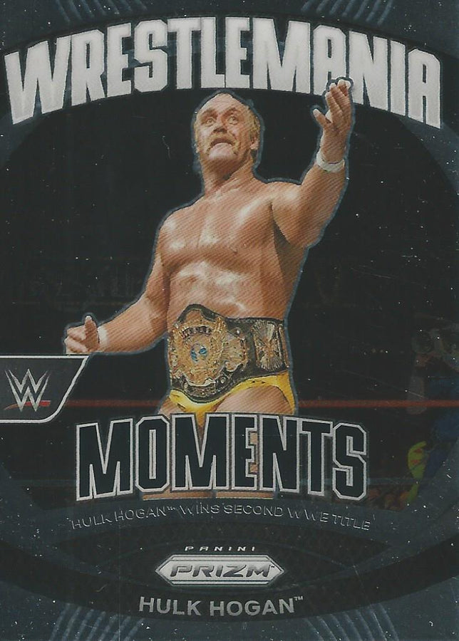 WWE Panini Prizm 2024 Wrestlemania Moments Hulk Hogan #15