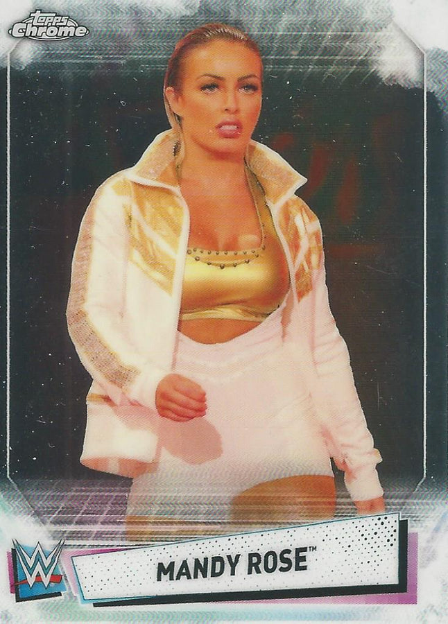 WWE Topps Chrome 2021 Mandy Rose #28