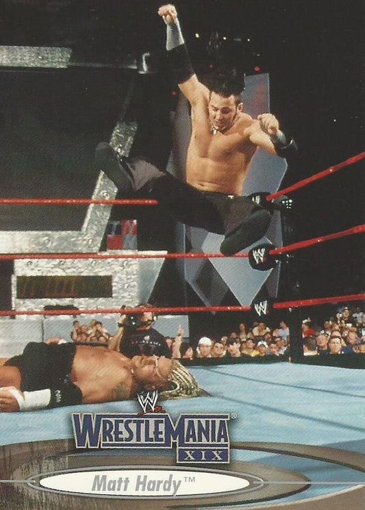 WWE Fleer Wrestlemania XIX 2003 Matt Hardy #28