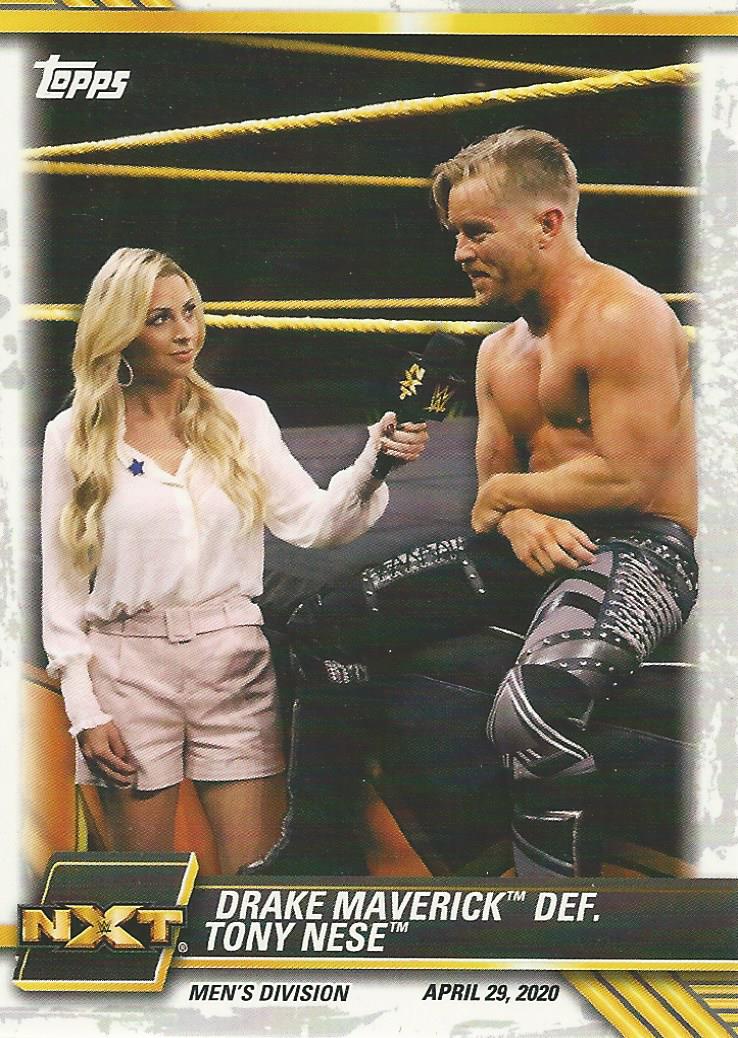 WWE Topps NXT 2021 Drake Maverick #18