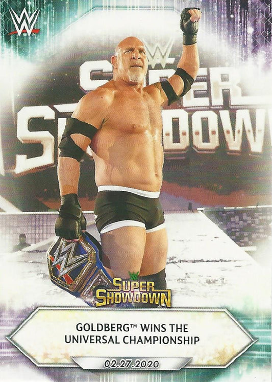 WWE Topps 2021 Goldberg #28