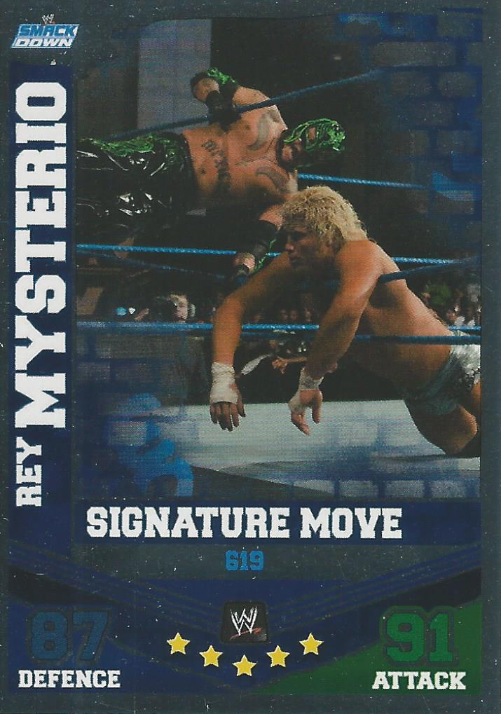 WWE Topps Slam Attax Mayhem 2010 Rey Mysterio #28