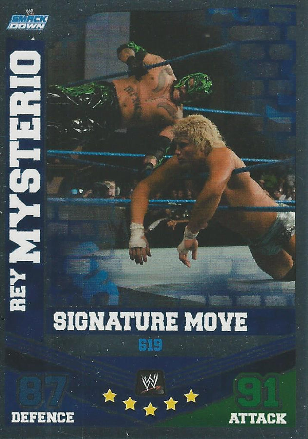 WWE Topps Slam Attax Mayhem 2010 Rey Mysterio #28