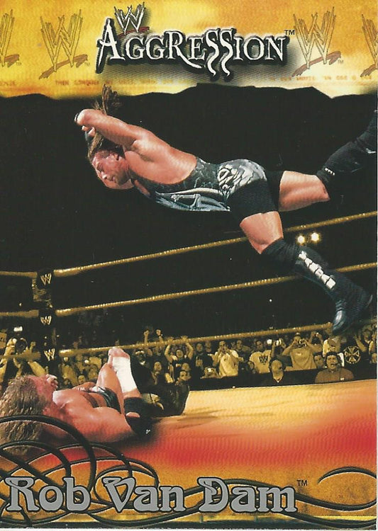 WWE Fleer Aggression 2003 Rob Van Dam #28