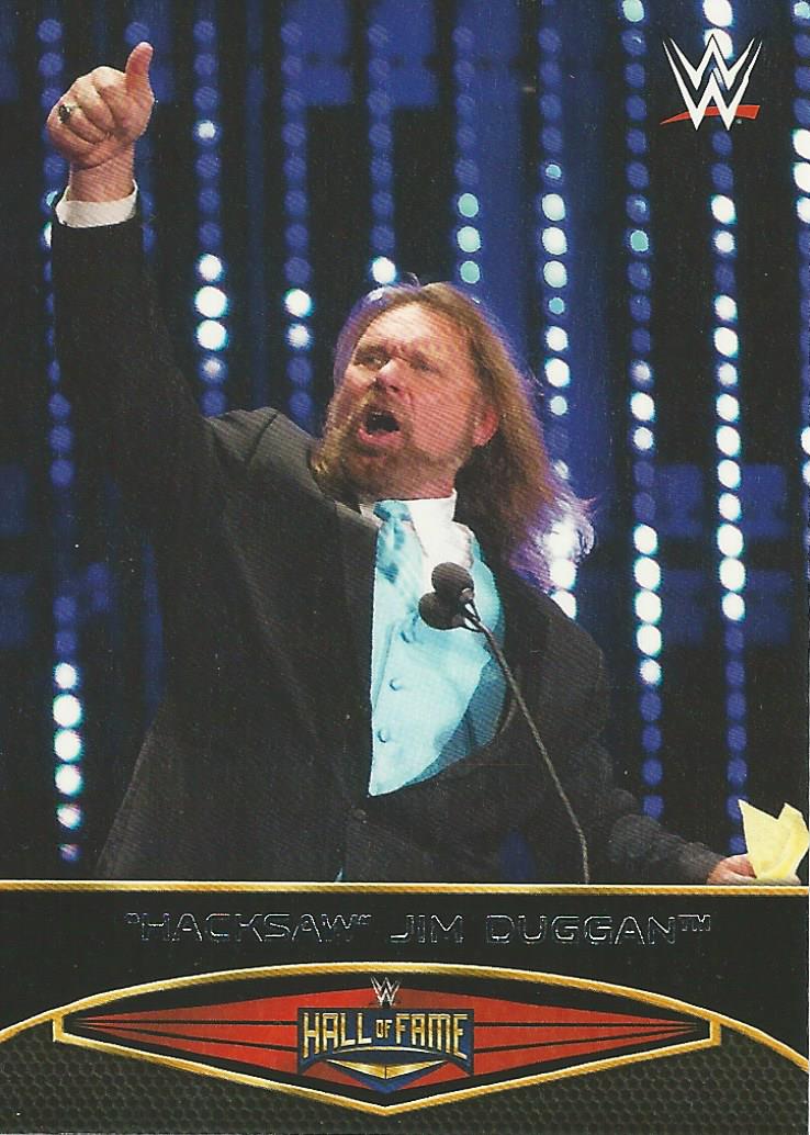 WWE Topps Road to Wrestlemania 2015 Hacksaw Jim Duggan 28 of 30 trading card PW Catalog