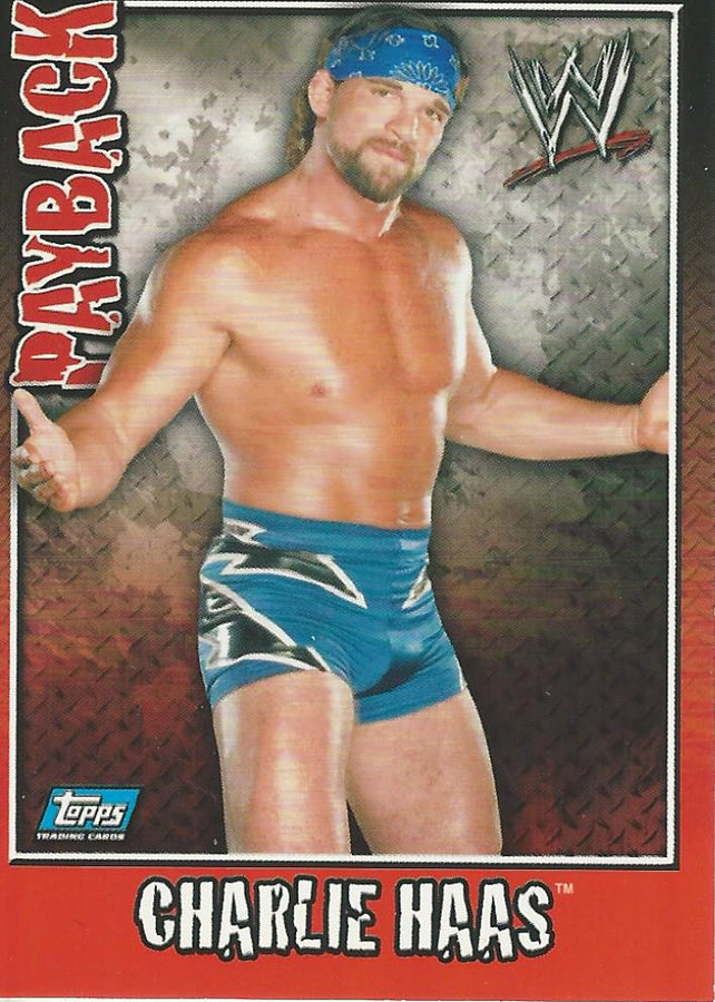 WWE Topps Payback 2006 Charlie Haas #28