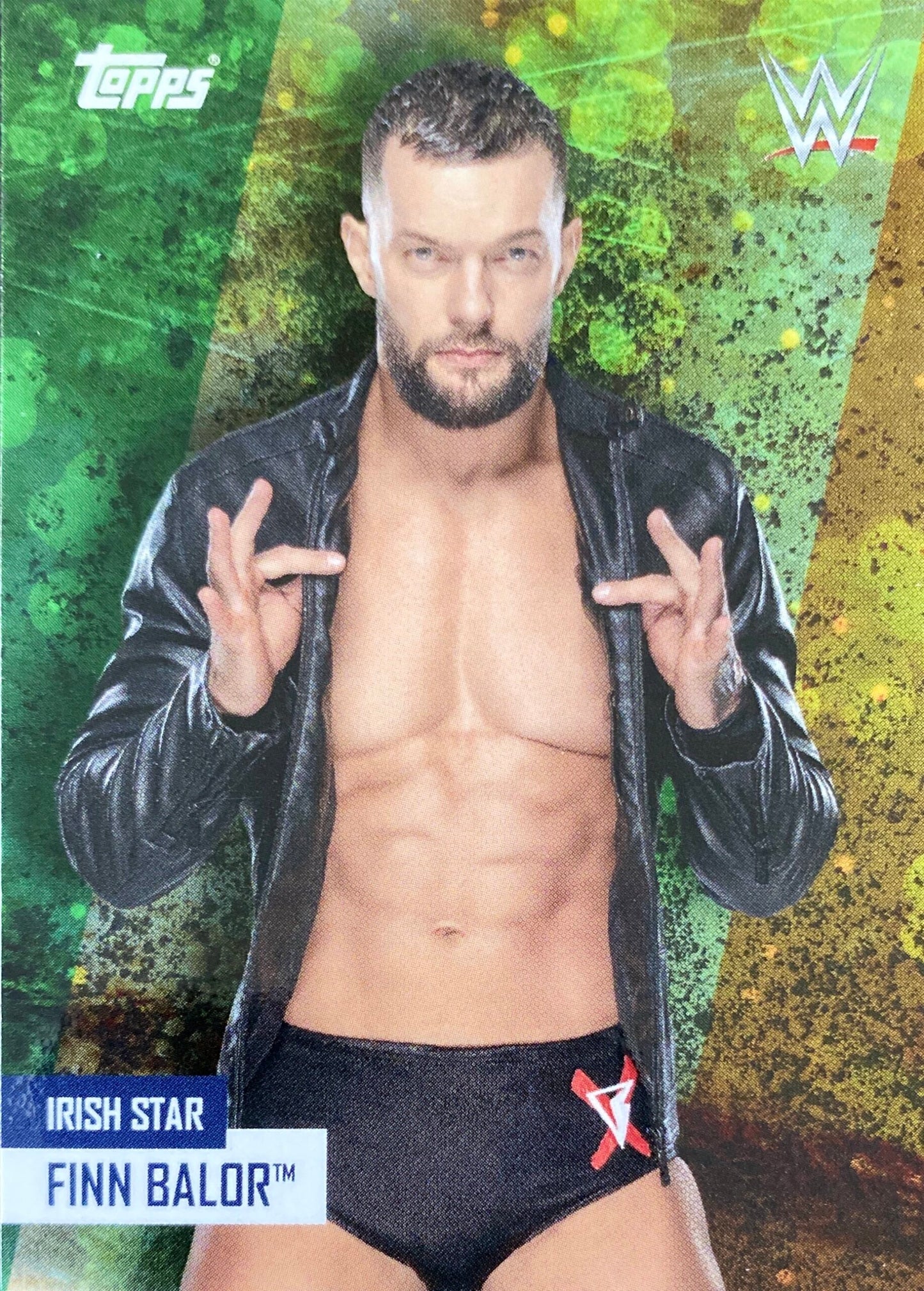 Irish Star – Finn Balor trading card PW Catalog