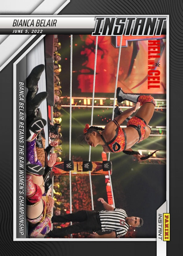 Bianca Belair – Bianca Belair Retains the RAW Women’s Championship trading card PW Catalog