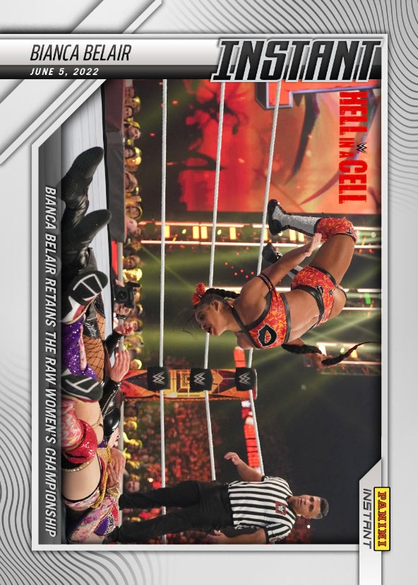 Bianca Belair – Bianca Belair Retains the RAW Women’s Championship trading card PW Catalog