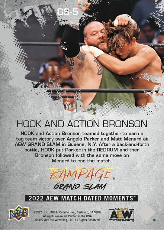 Hook and Action Bronson – Hook and Action Bronson Locked in the Redrum in Stereo to Defeat Matt Menard and Angelo Parker