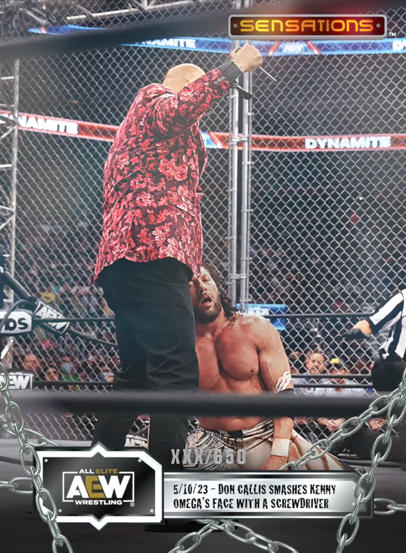 5/10/23 – DON Callis – DON Callis Smashes Kenny Omega’s Face With a Screwdriver