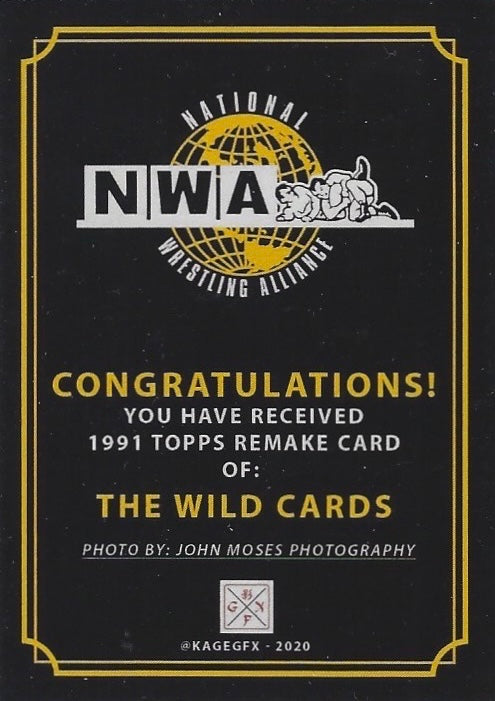 The Wild Cards trading card PW Catalog