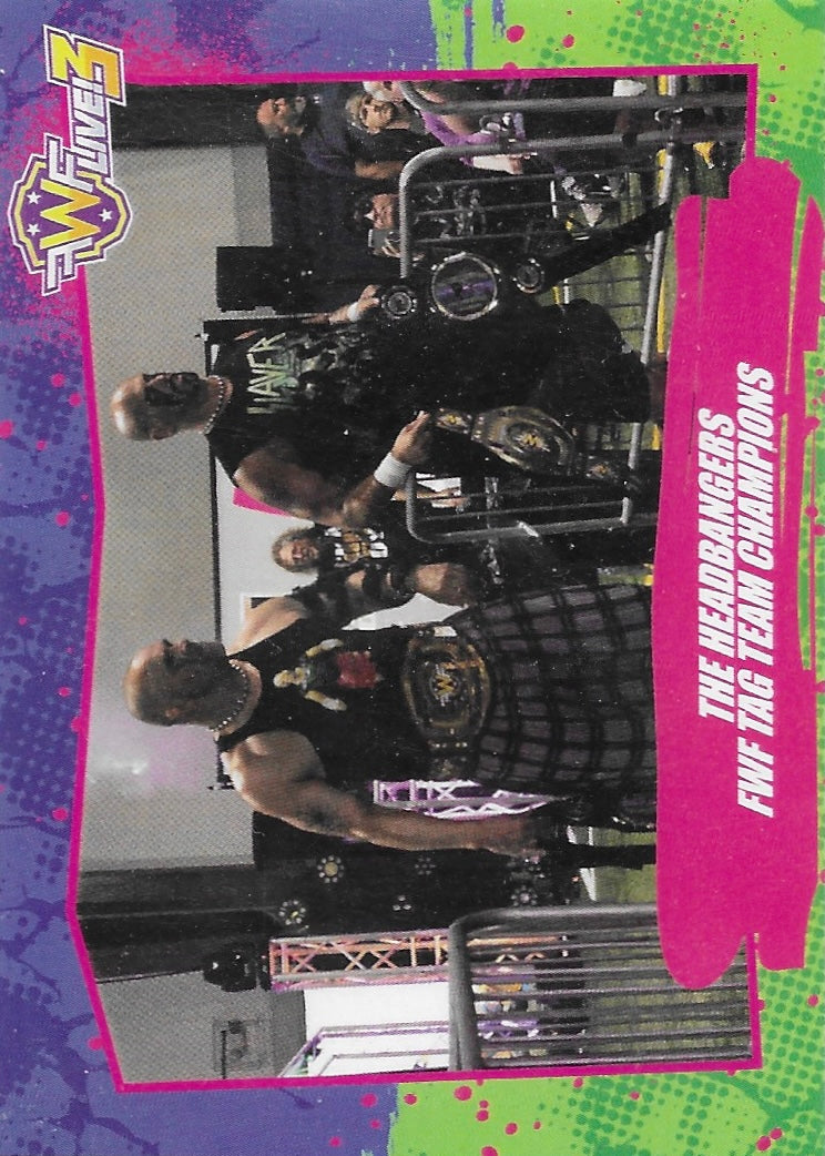 The Headbangers FWF TAG Team Champions trading card PW Catalog