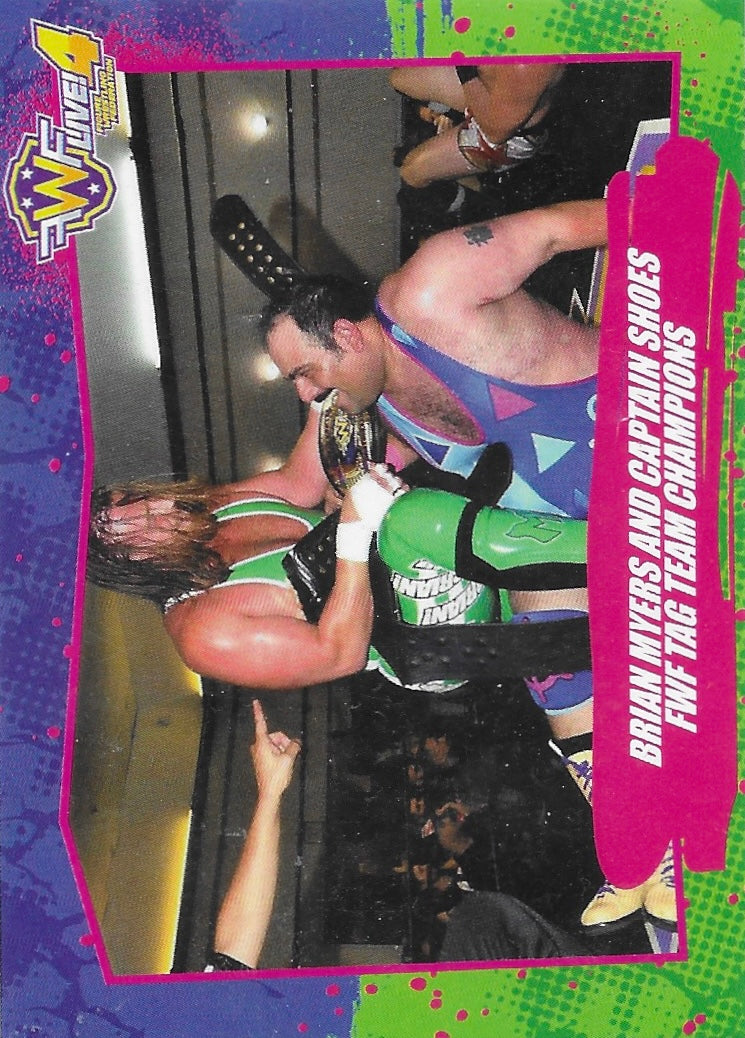 Brian Myers and Captain Shoes – FWF TAG Team Champions trading card PW Catalog