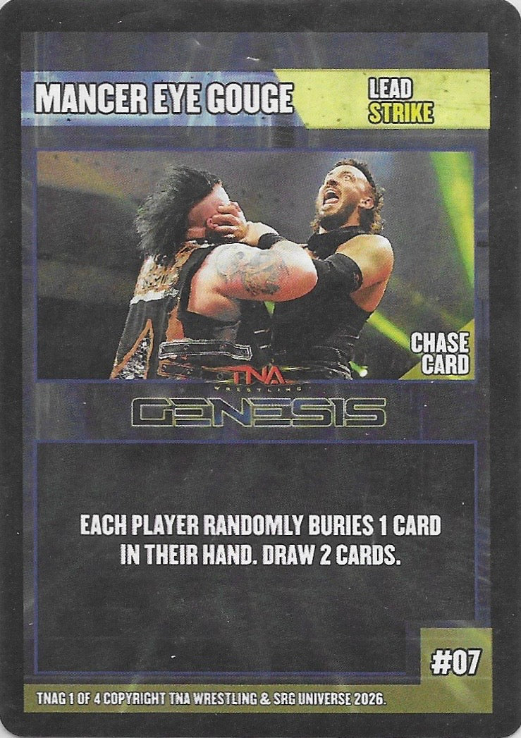 Lead Strike: Mancer Eye Gouge trading card PW Catalog
