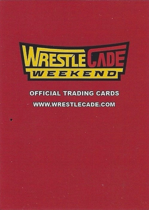 Wrestlecade Weekend Official Trading Cards