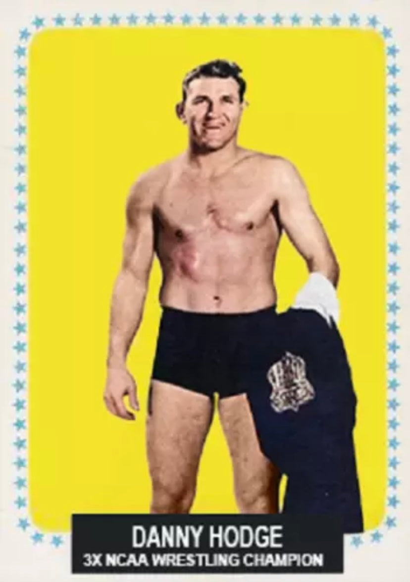 Danny Hodge trading card PW Catalog