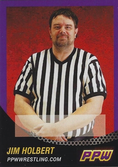 JIM Holbert trading card PW Catalog