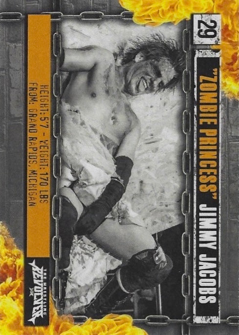 Flashback Card – “Zombie Princess” Jimmy Jacobs trading card PW Catalog