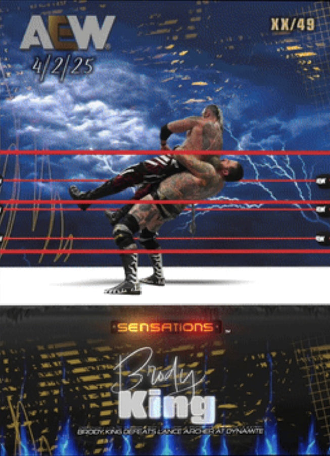 4/2/25 – Brody King – Brody King Defeats Lance Archer at Dynamite