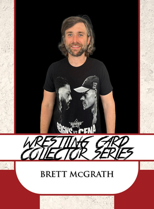 Brett Mcgrath trading card PW Catalog