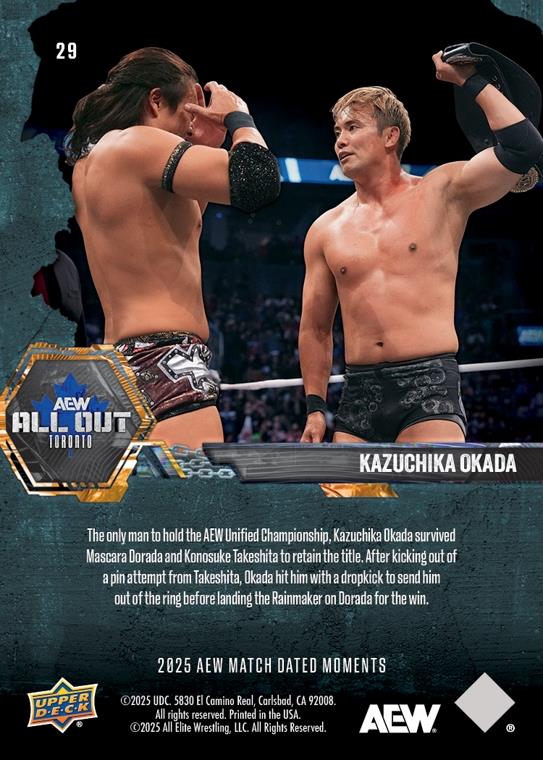 Kazuchika Okada – Kazuchika Okada Defends HIS AEW Unified Championship Against Konosuke Takeshita and Mascara Dorada