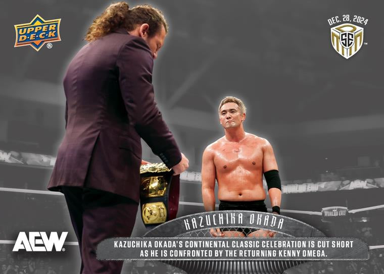 Kazuchika Okada – Kazuchika Okada’s Continental Classic Celebration IS CUT Short AS HE IS Confronted by the Returning Kenny Omega