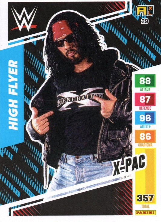 X-Pac trading card PW Catalog
