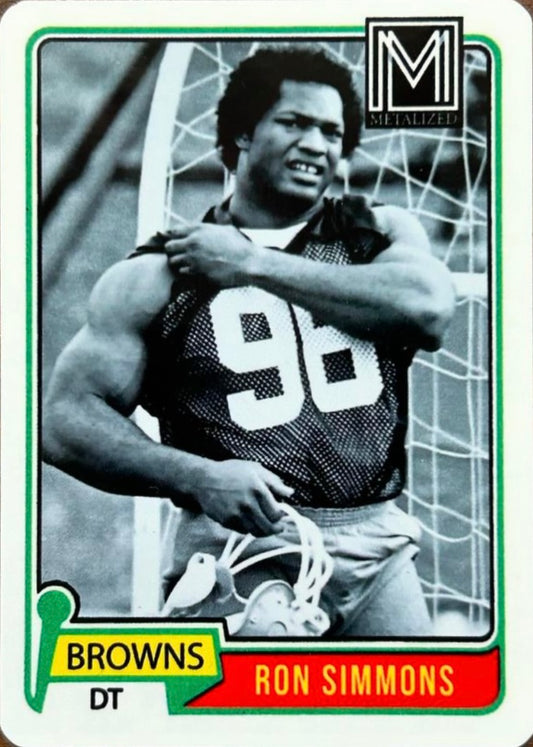 RON Simmons trading card PW Catalog