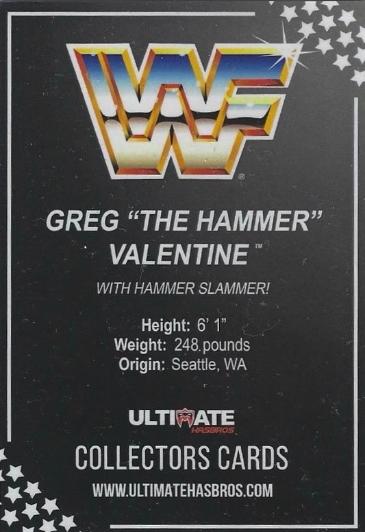 Greg “the Hammer” Valentine trading card PW Catalog