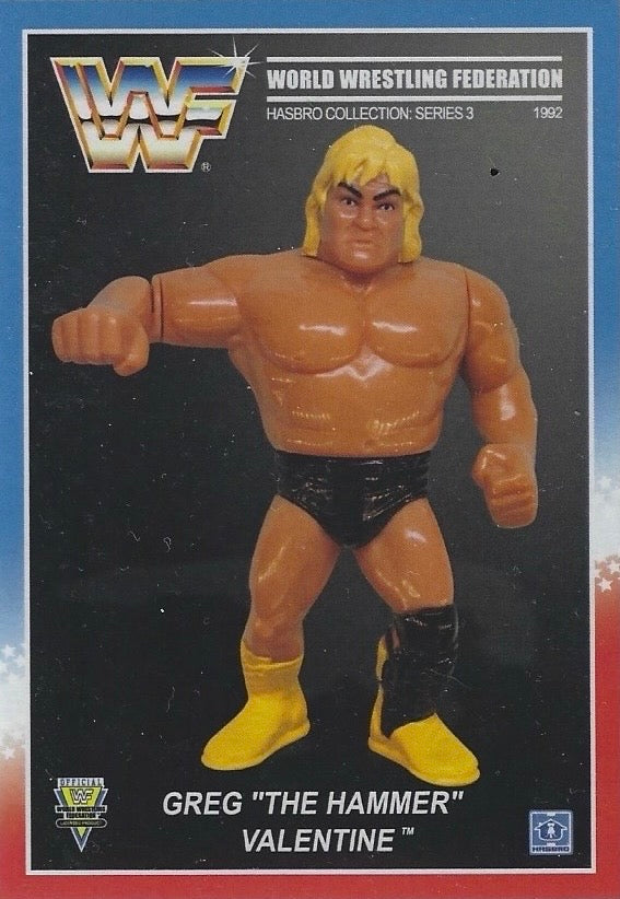 Greg “the Hammer” Valentine trading card PW Catalog