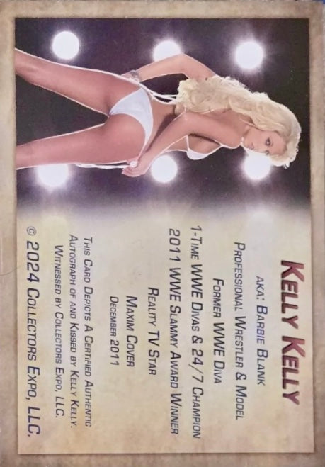 Kelly Kelly trading card PW Catalog